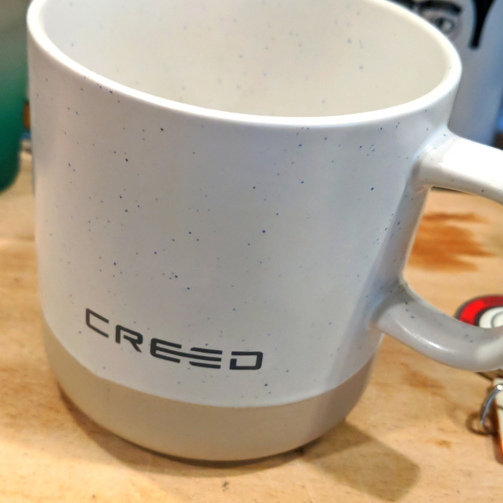 Free NWOT Creed Coffee Mug